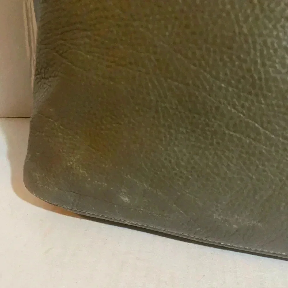 Michael kors grey distressed leather hobo/ shoulder handbag